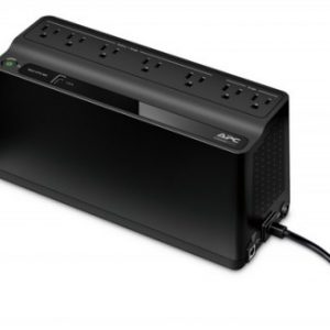 No Break APC BE600M1-LM, 600 VA, 330 W, 10 hrs, Negro 7 Contactos SKU: BE600M1