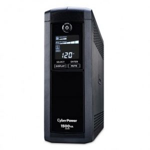 No-Break CyberPower CP1500AVRLCDa, 1500 VA, 900 W, Negro, Hogar y Oficina sku: CP1500AVRLCDa