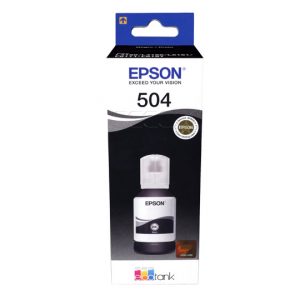 Tanque de Tinta Epson T504 Negro, 127ml SKU: T504120-AL