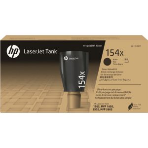 Kit Recarga Tóner HP LaserJet 154X Negro Original, 5000 Páginas SKU: W1540X
