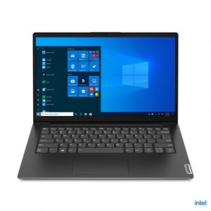 Laptop Lenovo V14 G2 IJL 14" HD, Intel Celeron N4500 1.10GHz, 4GB, 128GB SSD, Windows 11 Home 64-bit, Español, Negro SKU: 82QX002KLM